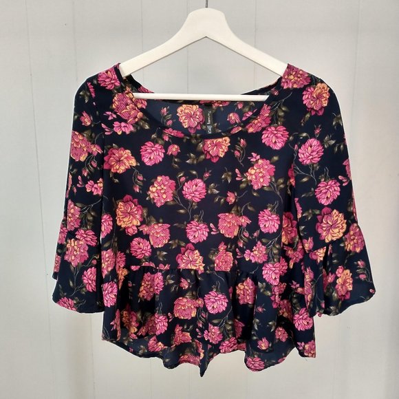 Runway Story Floral Top - M - Picture 1 of 3